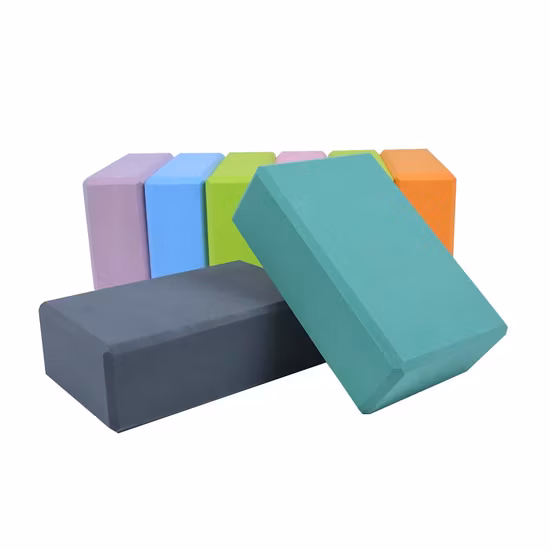 Высококачественный камень для йоги EVA, блок для йоги, пенопластовый тренажерный зал, индивидуальный логотип, блоки для йоги из EVA