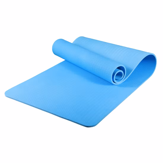 Non Slip Anti Skid Waterproof Design Custom Logo Print Cork Suede TPE EVA PVC Jute PU NBR Natural Rubber Eco Friendly Yoga Gym Exercise Mat for Adult