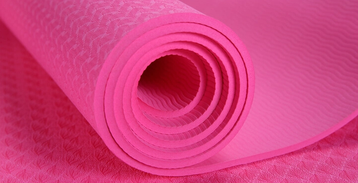 Eco Friendly Anti Slip Wholesale TPE Yoga Mat