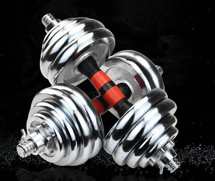 Adjustable Dumbbells Full-Iron Structure Quick Adjustment Free Weights Customizable Support Exclusive