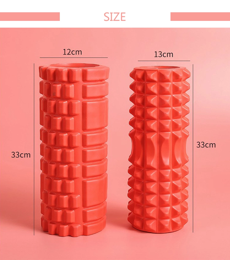 Yugland PVC EVA 2 in 1 Foam Roller Leverage Roller Foam Massage Tool Yoga Column Foam Roller