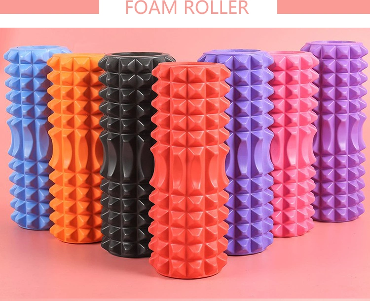 Yugland PVC EVA 2 in 1 Foam Roller Leverage Roller Foam Massage Tool Yoga Column Foam Roller