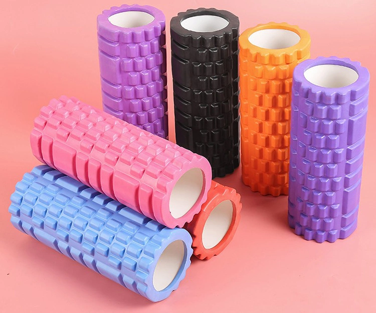 Yugland PVC EVA 2 in 1 Foam Roller Leverage Roller Foam Massage Tool Yoga Column Foam Roller